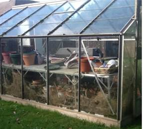 Figure 3b. Photograph of a dirty greenhouse.